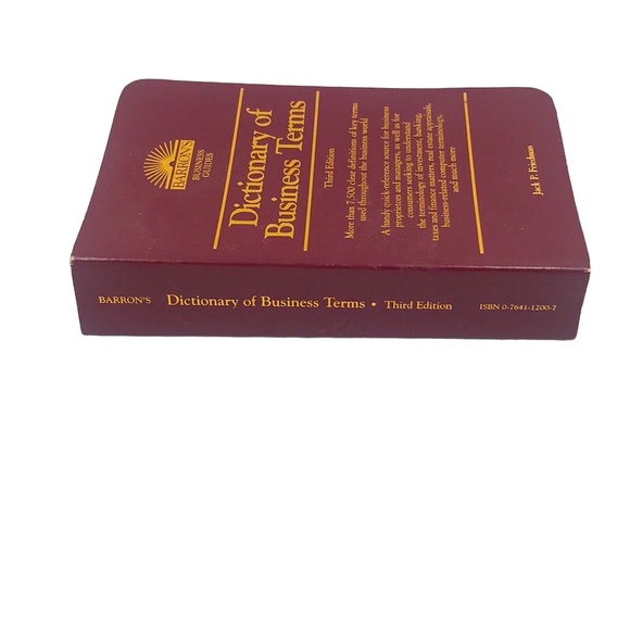 Dictionary of Business Terms: Third Edition - Picture 2 of 7